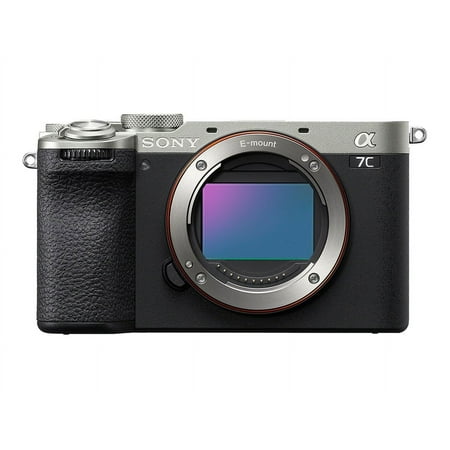 Sony - Alpha 7C II Full frame Mirrorless Interchangeable Lens Camera (Body Only) - Silver