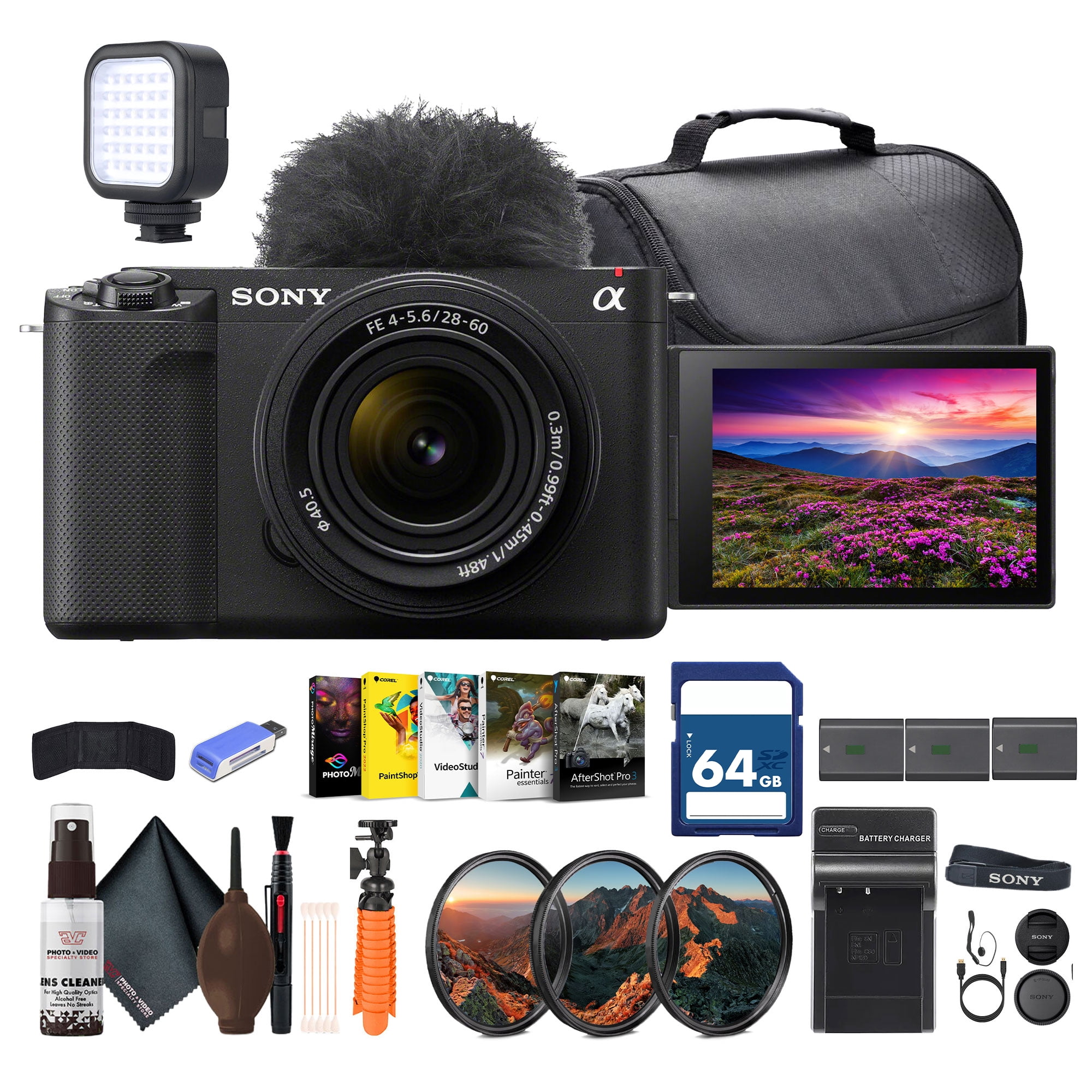 Sony Alpha ZV-E1 Full-frame Mirrorless Vlogging Camera with 28