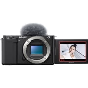 Sony Alpha ZV-E10 24.2 Megapixel Mirrorless Camera Body Only, Black