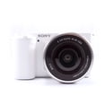 thumbnail image 1 of Sony Alpha ZV-E10 - APS-C Interchangeable Lens Mirrorless Vlog Camera Kit - White, 1 of 4