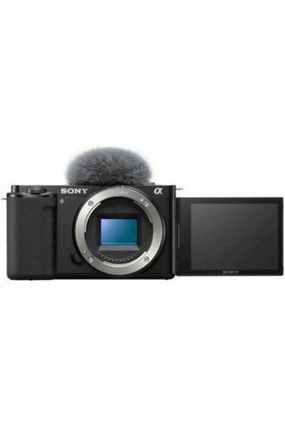Alpha ZV-E10L 24.2 Megapixel Mirrorless Camera with Lens, 0.63", 1.97", Black