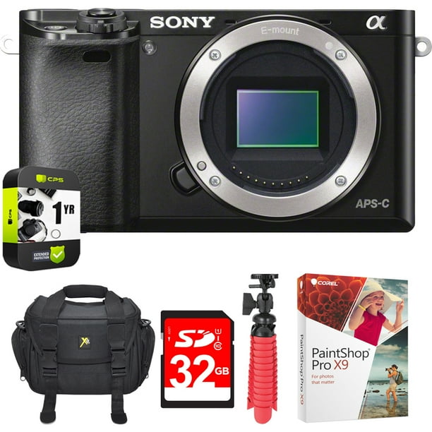 Sony Alpha a6000 24.3MP Interchangeable Lens Camera ILCE6000/B