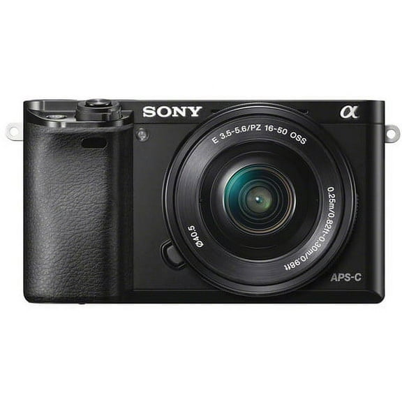 Sony Alpha a6000 Mirrorless Digital Camera with 16-50mm Lens