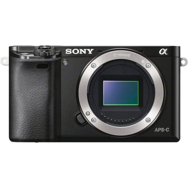 Sony Alpha a6000 Mirrorless Interchangeable-lens Camera - Black