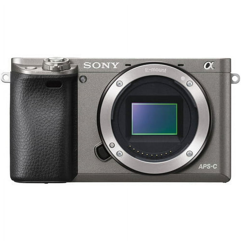 Sony Alpha A6000 Wi-Fi Digital Camera Body (Graphite) - Walmart.com