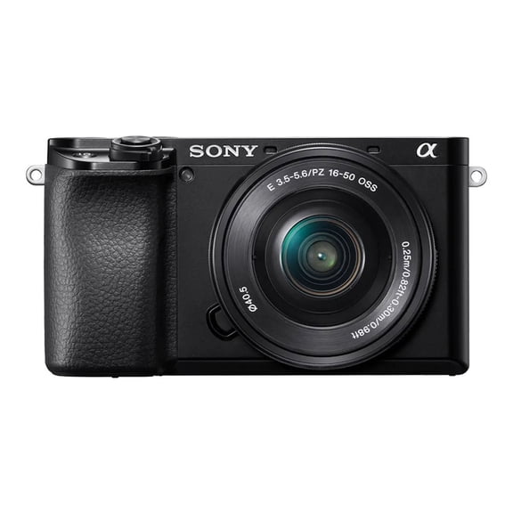 Sony Alpha a6100 APS-C Mirrorless Interchangeable-Lens Camera + 16-50mm Lens