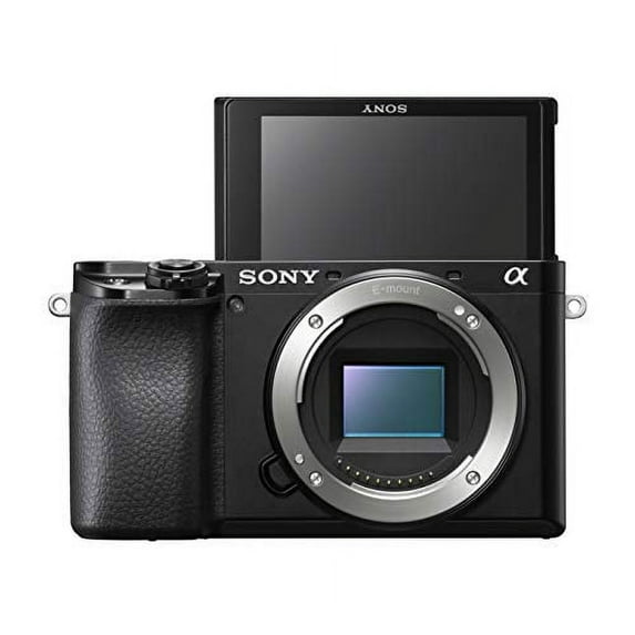 Sony Alpha a6100 24.2MP Mirrorless Camera - Black (Body Only)