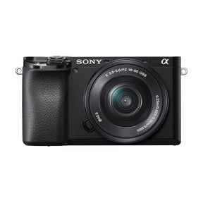 Sony Alpha a6100 Mirrorless Digital Camera with 1650mm Zoom Lens Kit, Black (International Model)