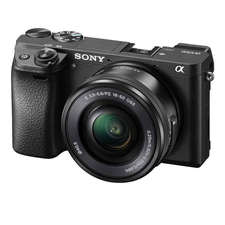 SONY α 6300ミラーレスカメラ E 16-50mm Sony Alpha a6300 Mirrorless Camera with 16-50mm Lens, Black + 64GB