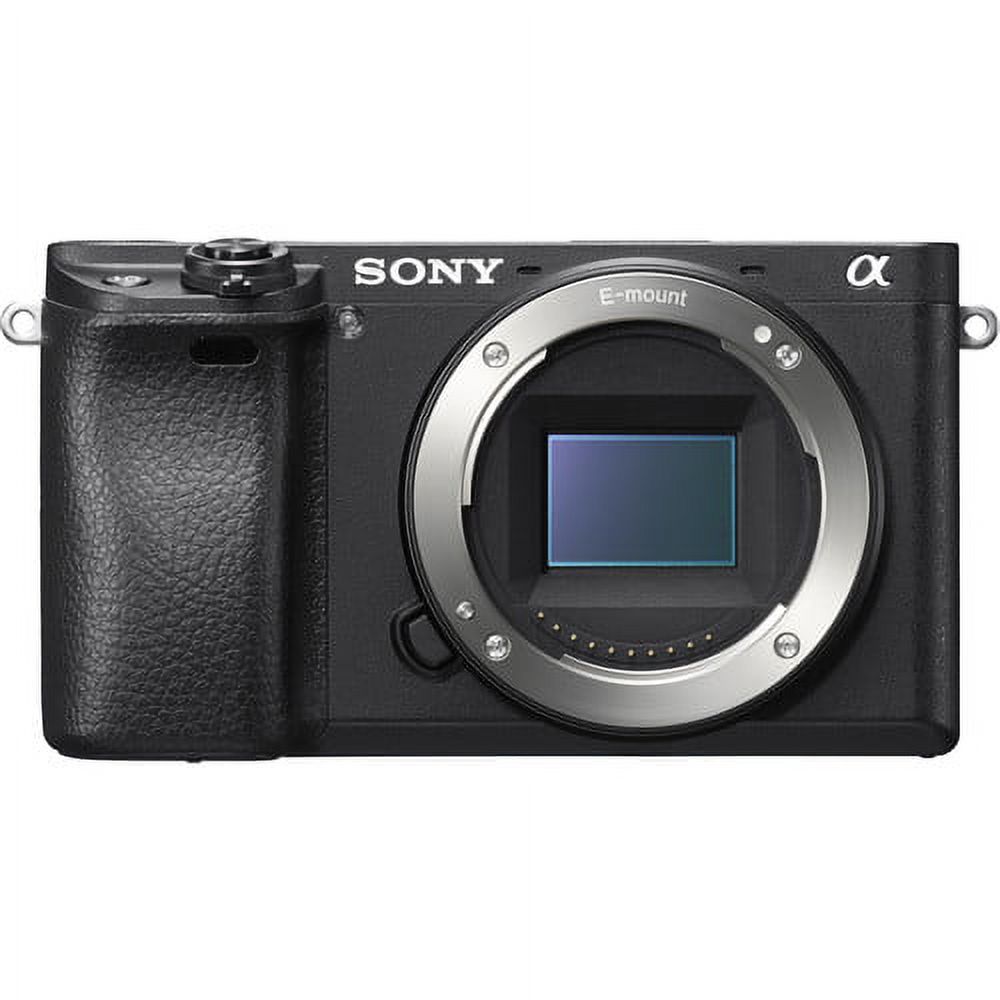 Sony Alpha a6300 Mirrorless Interchangeable-lens Camera - Black - image 1 of 5