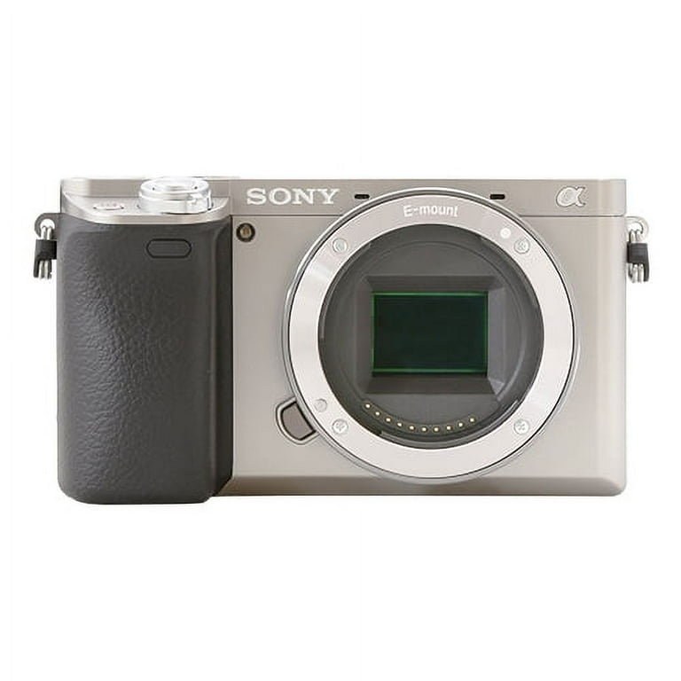 Sony Alpha a6400 Mirrorless 24.2MP 4K Digital Camera Body Silver