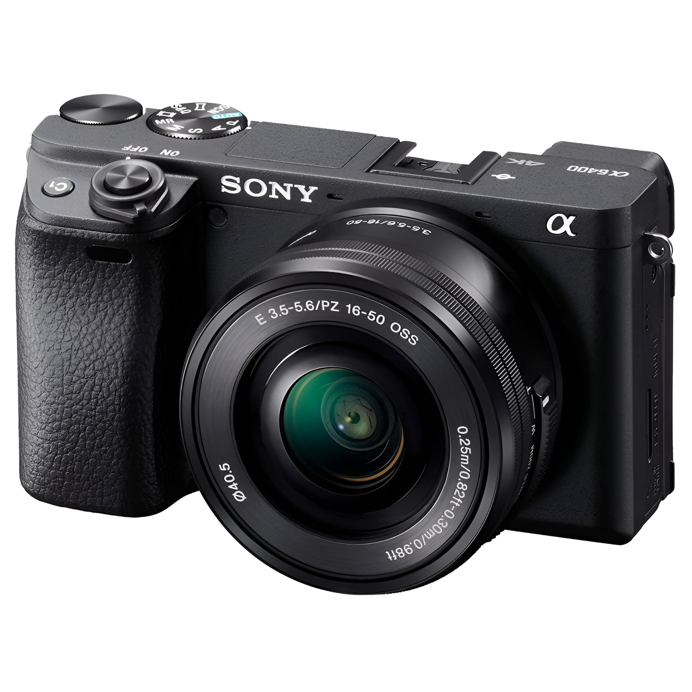 Sony Alpha a6400 Mirrorless Digital Camera - 16-50mm Lens Sony Alpha a6400 Mirrorless Digital Camera - 16-50mm Lens