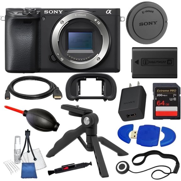 Sony Alpha a6400 Mirrorless Digital Camera (Body Only , Black)