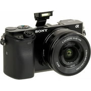Pixel Hub a6400 Mirrorless Digital Camera with 16-50mm Lens 24.2 MP Zoom Lens f/3.5-5.6, Black