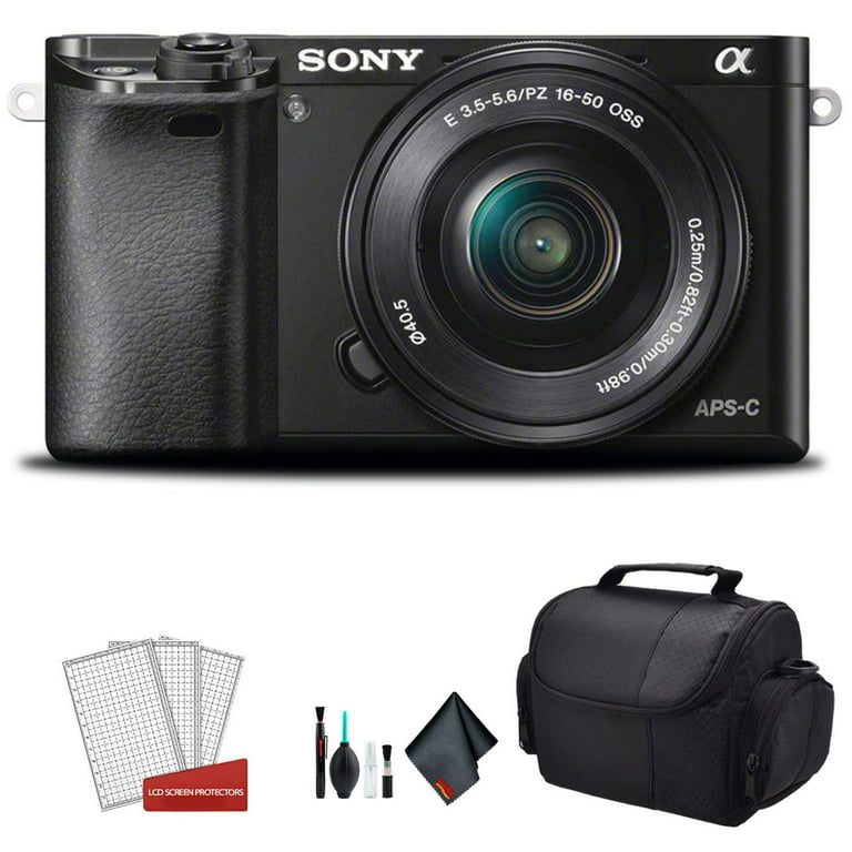 Sony Alpha a6400 Mirrorless Camera with 16-50mm Lens (ILCE-6400L)