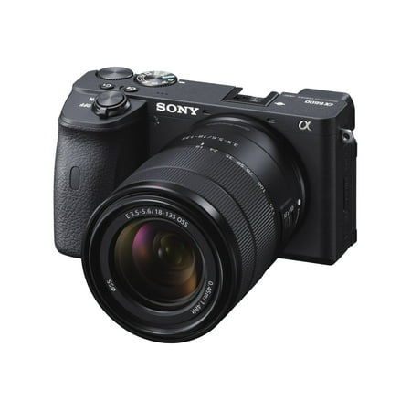 Sony - Alpha 6600 Mirrorless 4K Video Camera with E 18-135mm Lens - Black