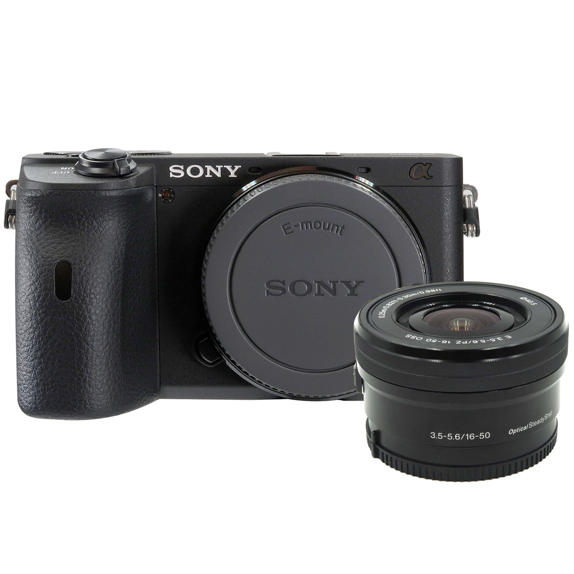Sony Alpha a6600 Mirrorless Digital Camera with Sony 1650mm Power Zoom