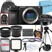 Sony Alpha a6700 26MP Mirrorless Camera with 16-50mm f/3.5-5.6 OSS Lens Deluxe 32GB International Model