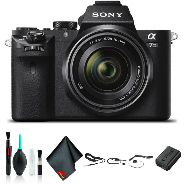 Sony Alpha a7 II Mirrorless Camera with FE 28-70mm f/3.5-5.6 OSS Lens  ILCE7M2K/B Starter Kit 