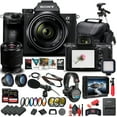thumbnail image 1 of Sony Alpha a7 III Mirrorless Camera with 28-70mm Lens (ILCE7M3K/B) - Pro Bundle with 64GB Memory Cards, Tripod, and More(International Model), 1 of 3