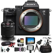 Sony Alpha a7 III Mirrorless Camera with 28-70mm Lens with Soft Bag, 2x Extra Batteries, Rode Mic Plus Essential AccessoriesInternational Model