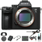 Sony Alpha a7 III Mirrorless Digital Camera Body Only - Base BundleInternational Model