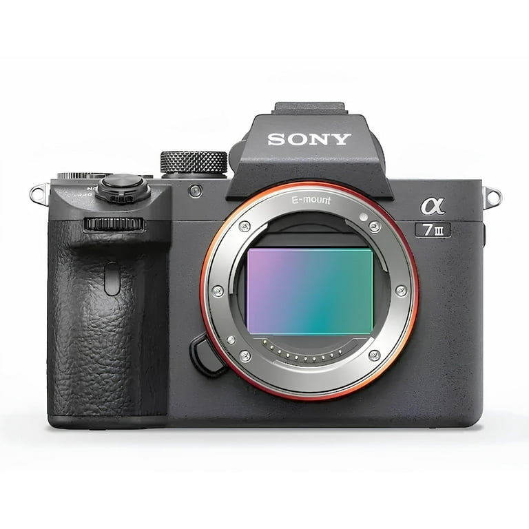 Sony Alpha a7 III Mirrorless Digital Camera, 24.2MP Sensor, 4K
