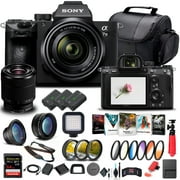 Sony Alpha a7 III Mirrorless Digital Camera with 28-70mm Lens ILCE7M3K/B + 64GB Memory Card + More Advanced BundleInternational Model
