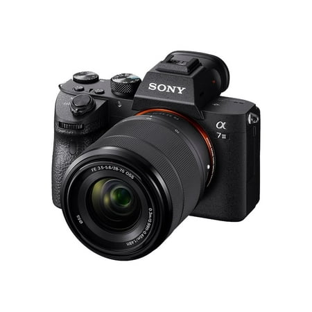 Sony - Alpha a7 III Mirrorless [Video] Camera with FE 28-70 mm F3.5-5.6 OSS Lens - Black