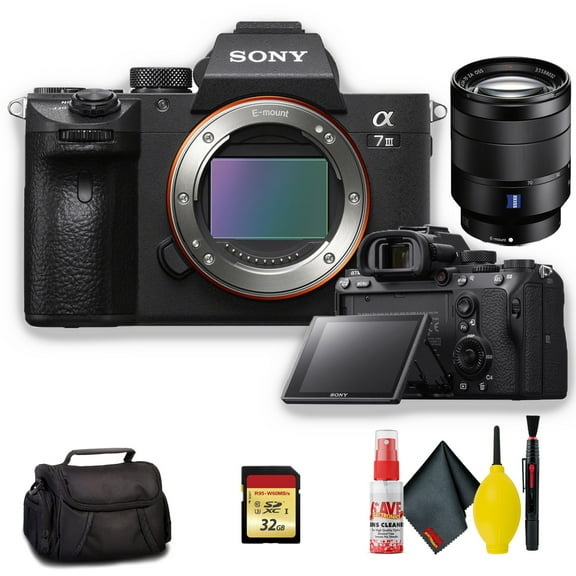 Sony Alpha a7 III Mirrorless Digital Camera with Sony FE 24-70mm F/4 ZA OSS E-Mount Lens - Standard Kit(International Model)