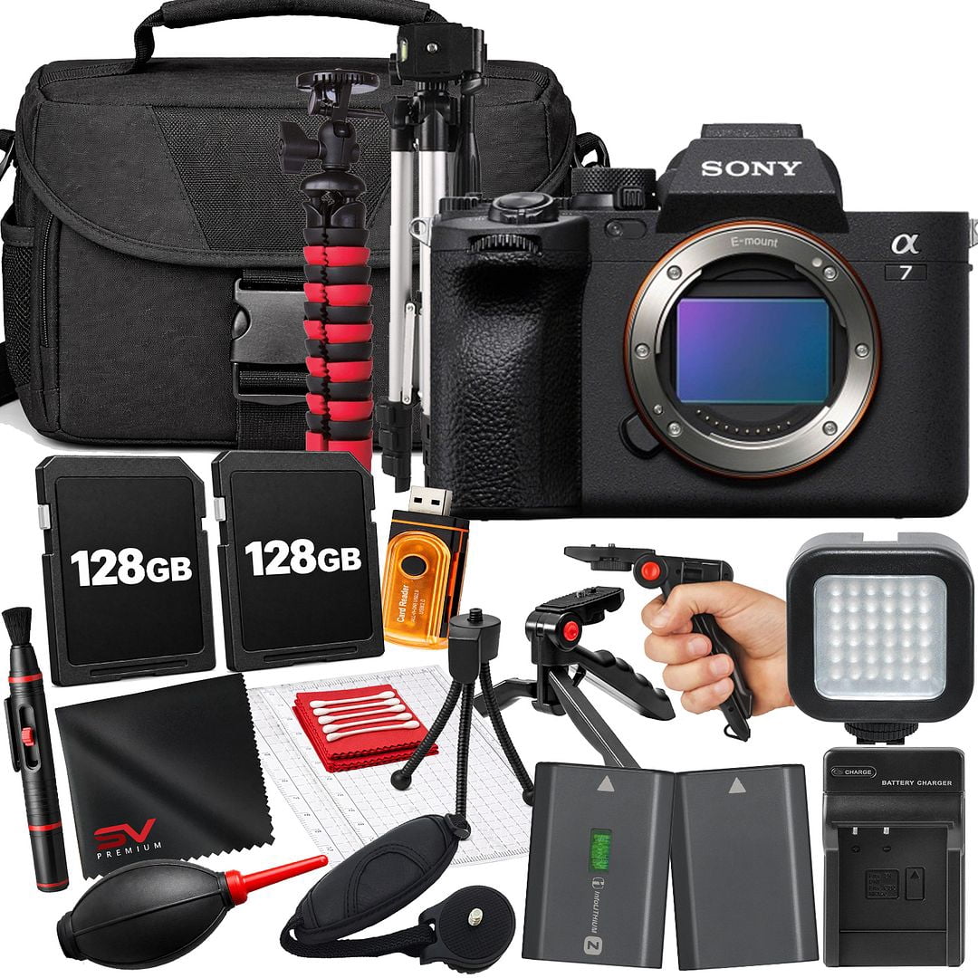 Sony Alpha a7 IV Full-frame Mirrorless Interchangeable Lens Camera Body ...