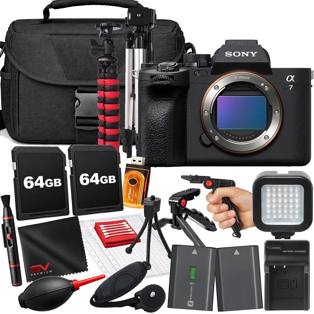 Sony Alpha a7 IV Full-frame Mirrorless Interchangeable Lens Camera Body ...