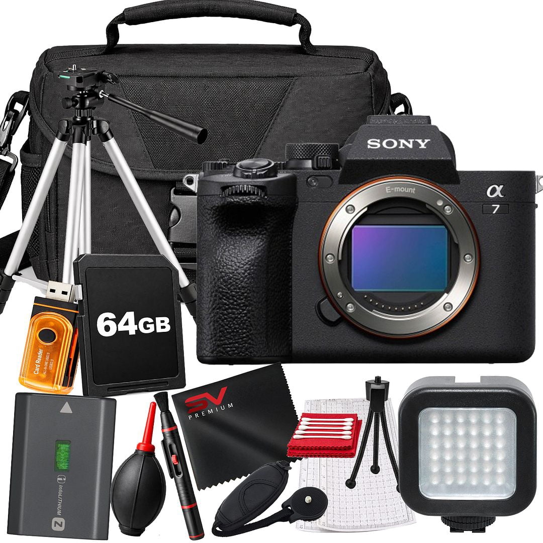 Sony Alpha a7 IV Full-frame Mirrorless Interchangeable Lens Camera Body ...