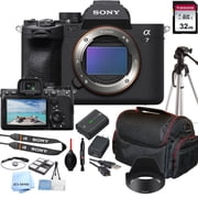 Sony Alpha a7 IV Full-frame Mirrorless Interchangeable Lens Camera,Body Ony + 32GB Card, Tripod, Case, and More 20pc Bundle-International Model