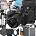 thumbnail image 1 of Sony Alpha a7 IV Mirrorless Digital Camera with FE 28-70mm Lens + 128GB Card + Case + Tripod + ZeeTech Accessory Bundle (International Version), 1 of 8