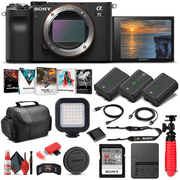 Sony Alpha a7C Mirrorless Digital Camera Body Only, Black ILCE7C/B - Advanced BundleInternational Model