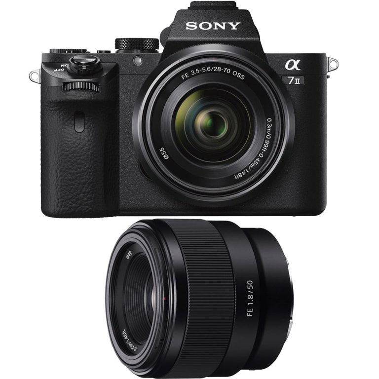 Sony Alpha a7II Mirrorless Interchangeable Lens Camera with Sony Alpha a7II Mirrorless Interchangeable Lens Camera with