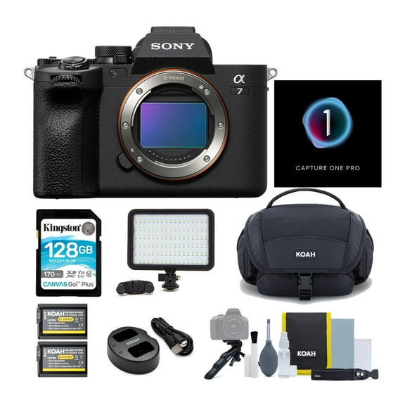 Sony Alpha a7IV Mirrorless Digital Camera with Capture One Pro Bundle