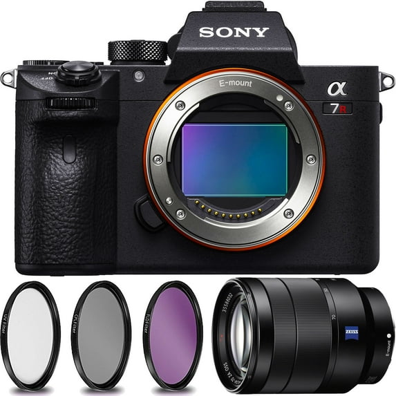 Sony Alpha a7R III Mirrorless Digital Camera Sony 24-70mm Lens Bundle(International Model)