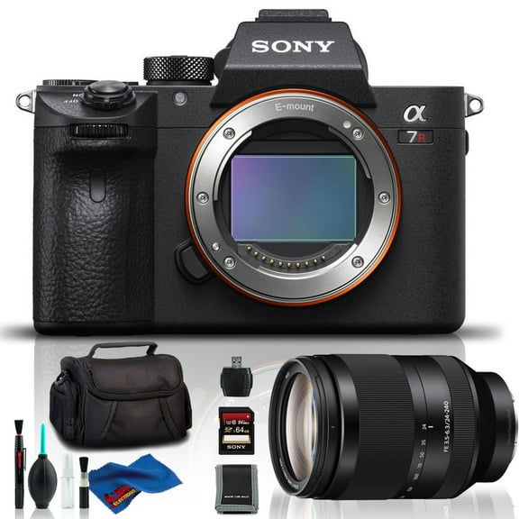 Sony Alpha a7R III Full-Frame Mirrorless Digital Camera with 24240mm All-in-One Zoom Lens Value Kit (International Model)