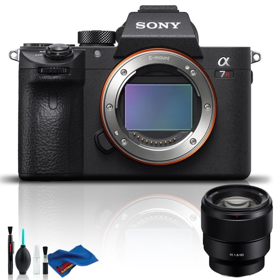Sony Alpha a7R III Mirrorless Digital Camera with 85mm Lens - Starter Kit(International Model)