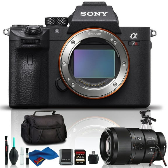 Sony Alpha a7R III Mirrorless Digital Camera with 90mm Lens - Deluxe Kit(International Model)
