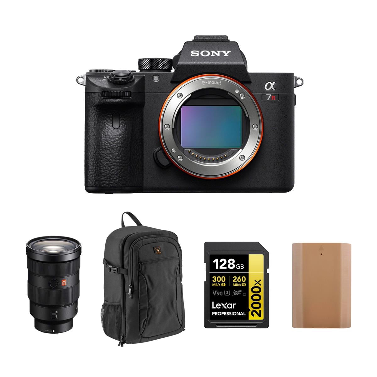 Sony Alpha a7R IV Mirrorless Camera (V2) with FE 24-70mm f/2.8 GM Lens ...