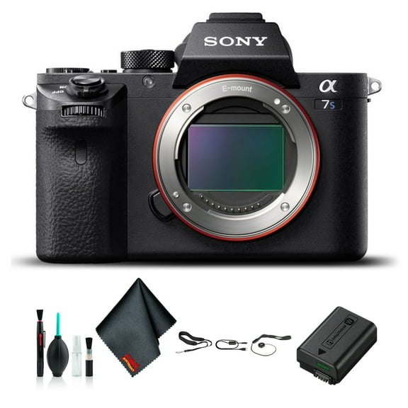 Sony Alpha a7S II Mirrorless Camera ILCE7SM2/B Starter Kit(International Model)