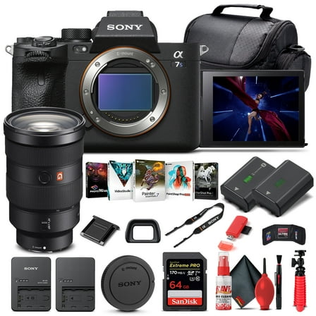 Sony Alpha a7S III Mirrorless Camera W/ Sony FE 24-70mm Lens - Basic Bundle(International Model)