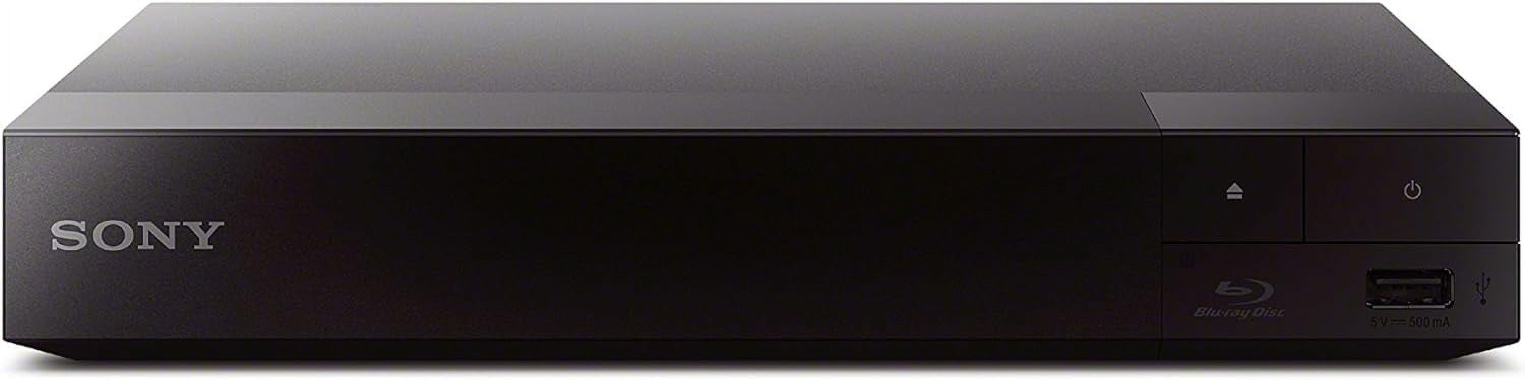 Sony BDP-BX370 Full HD Blu-ray/DVD Player with Built-in Wi-Fi, Dolby Digital, Upscaling, Black