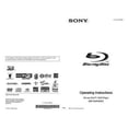 thumbnail image 1 of Instruction Manual ONLY for Sony BDP-BX57 Blu-ray Player Owners Manual REPRINT, 1 of 1