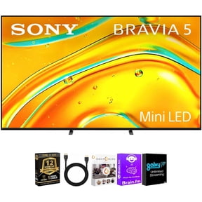Sony BRAVIA 5 85" 4K Mini LED Smart Google TV Bundle
