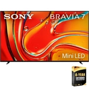 Sony BRAVIA 7 K65XR70 65 Inch 4K HDR Smart QLED Mini-LED TV 2024 Bundle with 4 Year CPS Enhanced Protection Pack