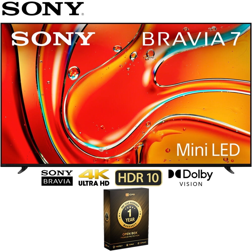 Sony BRAVIA 7 K65XR70 65 inch 4K HDR Smart QLED Mini-LED TV (2024